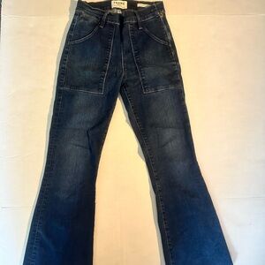 FRAME Women’s Dark Wash Flare Jeans size 25